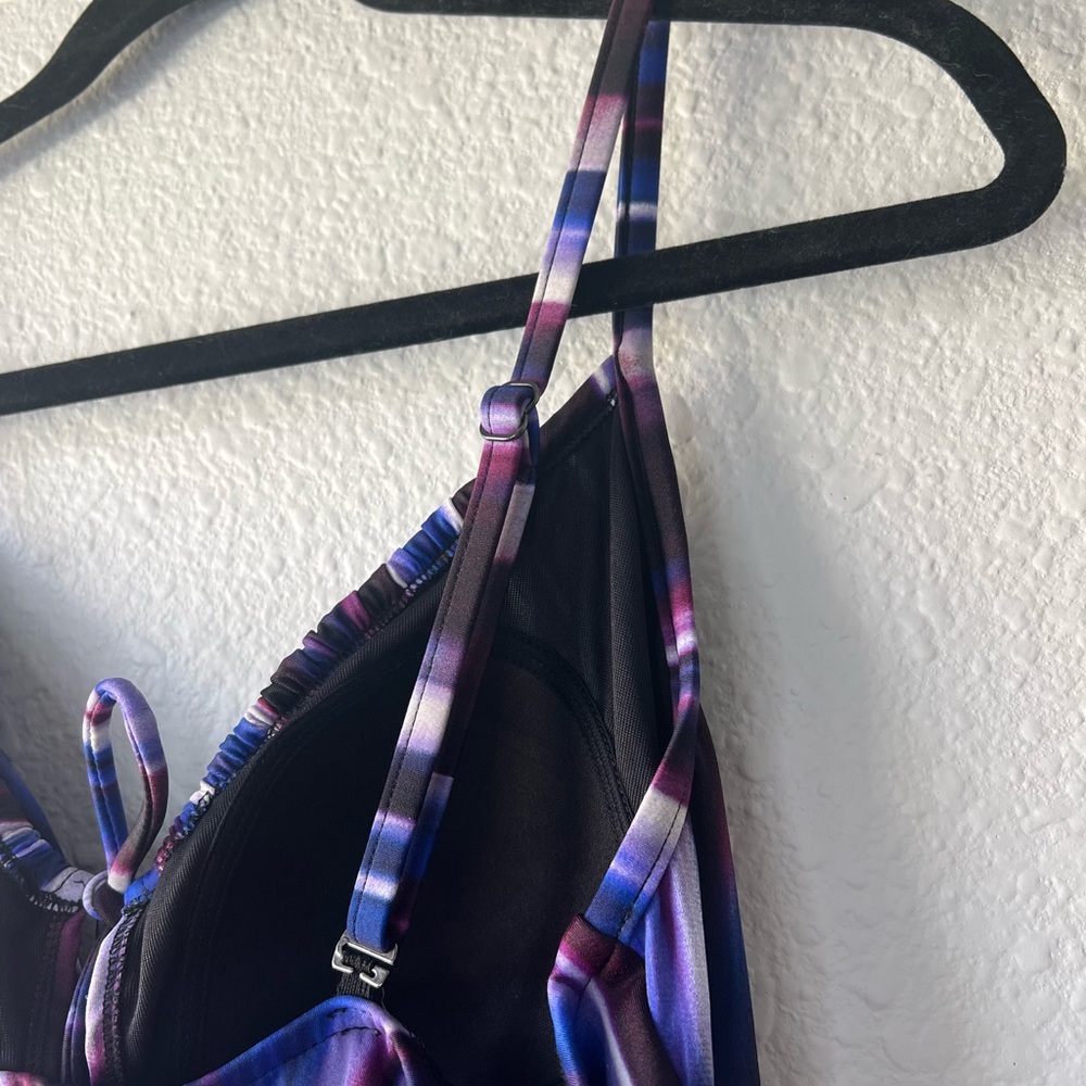 MAGICSUIT Woodstock Katrina One-Piece Purple and Blue Swimsuit Size 12. - Picture 7 of 10